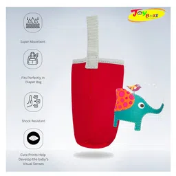 JOY BUZZ Joy Buzz Silicone Fruit And Food Nibbler & Spoon Food Feeder And Bottle Cover - Pack of 3 image 4