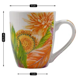 Kookee Printed Ceramic Coffee or Tea Mug with handle - 325ml (BPM4039-A) image 5