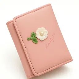 VALERIE Women PU Three Fold Wallet image 2