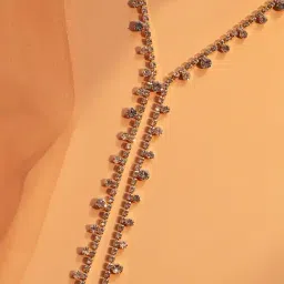 Sohi gold plated designer party necklace for women-image-7