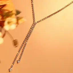 Sohi silver plated designer party necklace for women-image-51