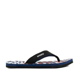 khadim Pro by Khadims Men's Black Flip Flops image 3