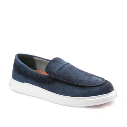 Ruosh Men's Navy Casual Loafers image 3