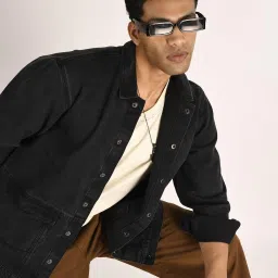 Bene Kleed Black Solid Jackets image 3