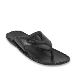 Metro Men's Black Thong Sandals-picture-29