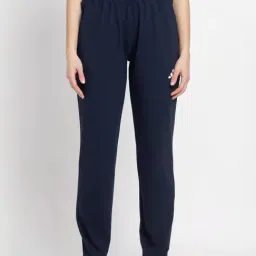 adidas Blue Plain Sports Track Pants-image-94