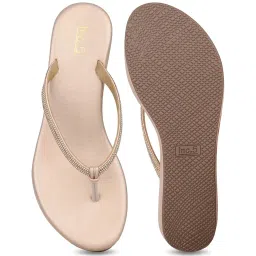 Inc.5 Women's Rose Gold Thong Wedges image 3