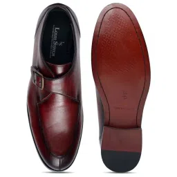 Louis Stitch Men's Rosewood Monk Shoes image 3
