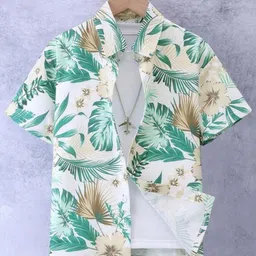 YK Boys Modern Floral Printed Casual Shirt-image-85