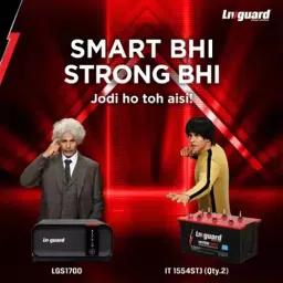 Livguard 1500 VA 150 Ah LGS1700_IT 1554STJ Invertuff Tubular Inverter & Batteries Combo image 2