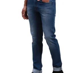 Parx Dark Blue Slim Fit Jeans image 3
