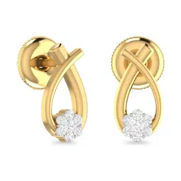 PC Jeweller Conchobar 18k Gold Earrings for Women-image-79