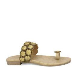 Inc.5 Women's Antique Gold Toe Ring Sandals-picture-1
