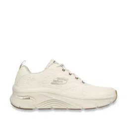 Skechers Men's ARCH FIT D'LUX - SUMNER Off White Casual Sneakers-picture-11