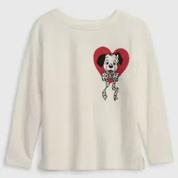 GAP Girls Off White Character Based T-Shirt-image-97
