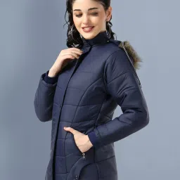 BUYNEWTREND Navy Regular Fit Jacket image 3