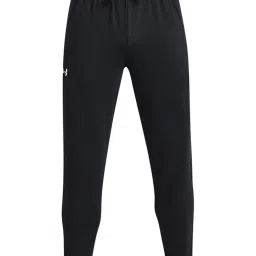 Under Armour Black Cotton Loose Fit Sports Joggers image 3