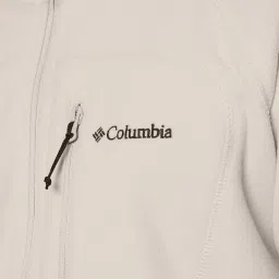 Columbia Light Beige Regular Fit Fast Trek Jacket image 3