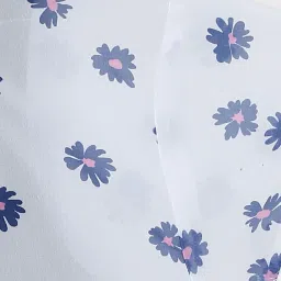 Fame Forever by Lifestyle Kids White & Navy Floral Print Top Set image 3