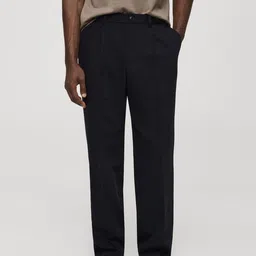 MANGO MAN Pleated Trousers-picture-37