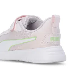 Puma Kids Flyer Flex Galaxy Pink & White Running Shoes image 3