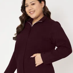 BRINNS Brown Solid Pullover Sweatshirt image 3