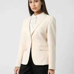 Van Heusen Beige Regular Fit Blazer image 3