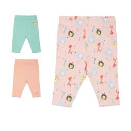 MINIKLUB Girls Multicolor Printed 3 Leggings-picture-48