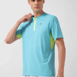 Reebok Training Blue Regular Fit Tennis T-Shirt image 3