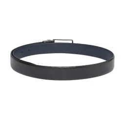 TOMMY HILFIGER Black & Navy Barnes Reversible Belt image 3