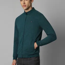 Louis Philippe Green Regular Fit Printed Sweatshirt image 3