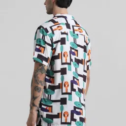 Jack & Jones Multicolor Regular Fit Printed Shirt image 3