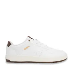 Puma Men's Court Classic Res White Casual Sneakers-image-16