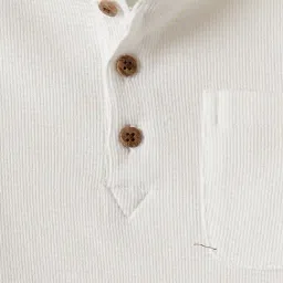 R&B Boys Ivory Cotton T-Shirt image 5