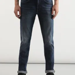 Lee Blue Cotton Slim Fit Jeans-picture-20