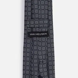 Van Heusen Navy Embroidered Tie image 4