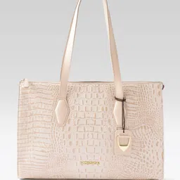 Hidesign CAMILLE Animal Textured Leather Oversized Shoulder Bag-picture-40