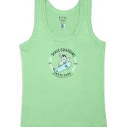 Revvo Junior Boys Pack Of 6 Printed Cotton Basic VestsRJV-105 image 2