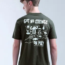 Flying Machine Men Printed T-shirt-picture-14