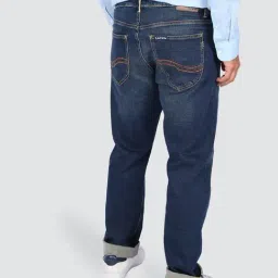 Lee Blue Cotton Relaxed Fit Jeans image 2
