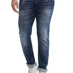 Parx Blue Slim Fit Jeans-picture-7