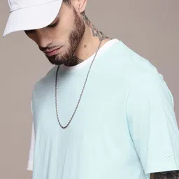 WROGN Colourblocked Pure Cotton Comfort Fit T-shirt-picture-39