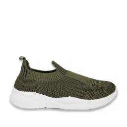 Pantaloons Junior Olive Casual Slip-Ons-image-0