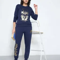 Dreamz By Pantaloons Blue Comfort Fit Printed Pyjamas image 5