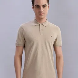 Tommy Hilfiger Men Solid Polo Collar Cotton T-shirt-picture-21