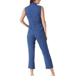 Miss Chase Blue Below Knee Jumpsuit image 2