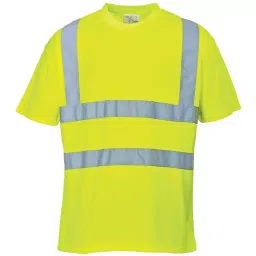 RS PRO Yellow Unisex Hi Vis T-Shirt, S, 1248206-picture-34