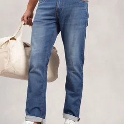 Nautica Men Original Straight Fit Mid-Rise Light Fade Stretchable Jeans-picture-17