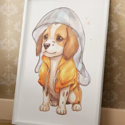 Outfit collections Modern Art Kids Painting For Wall Decor-picture-17