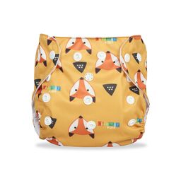 Chinmay Kids One Size Adjustable Baby Cloth Button Diaper - Washable/Reusable Nappies for Infants & Toddlers With Insert (8 X 8 inch)-picture-37